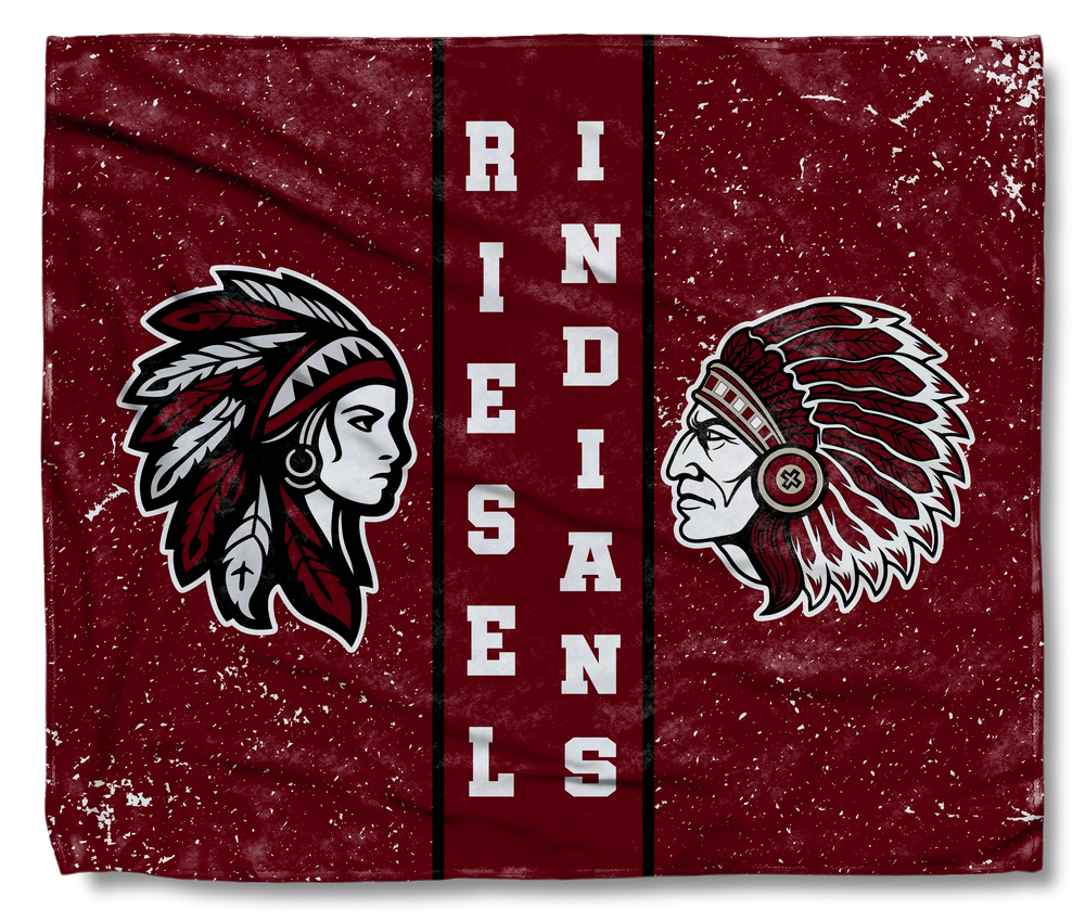 Riesel Indians Duo Splatter