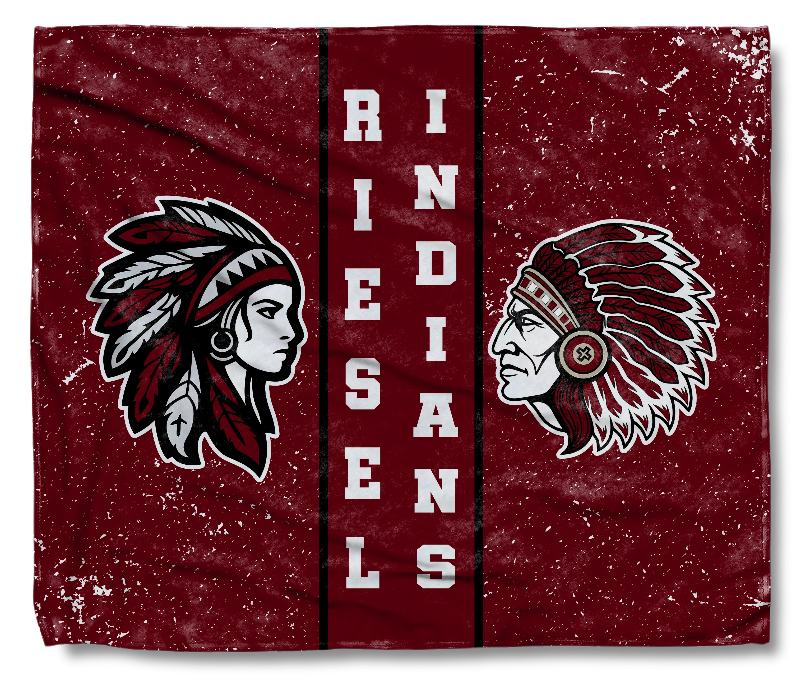 Riesel Indians Duo Splatter