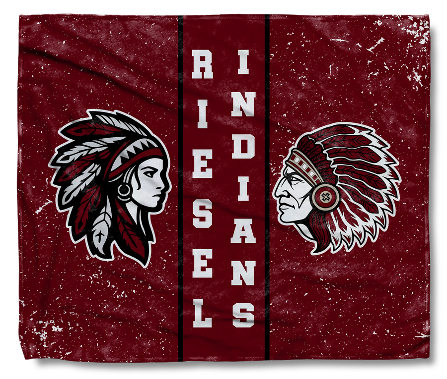 Riesel Indians Duo Splatter