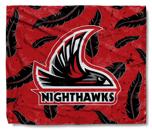 Nighthawks Side Logo with Feathers