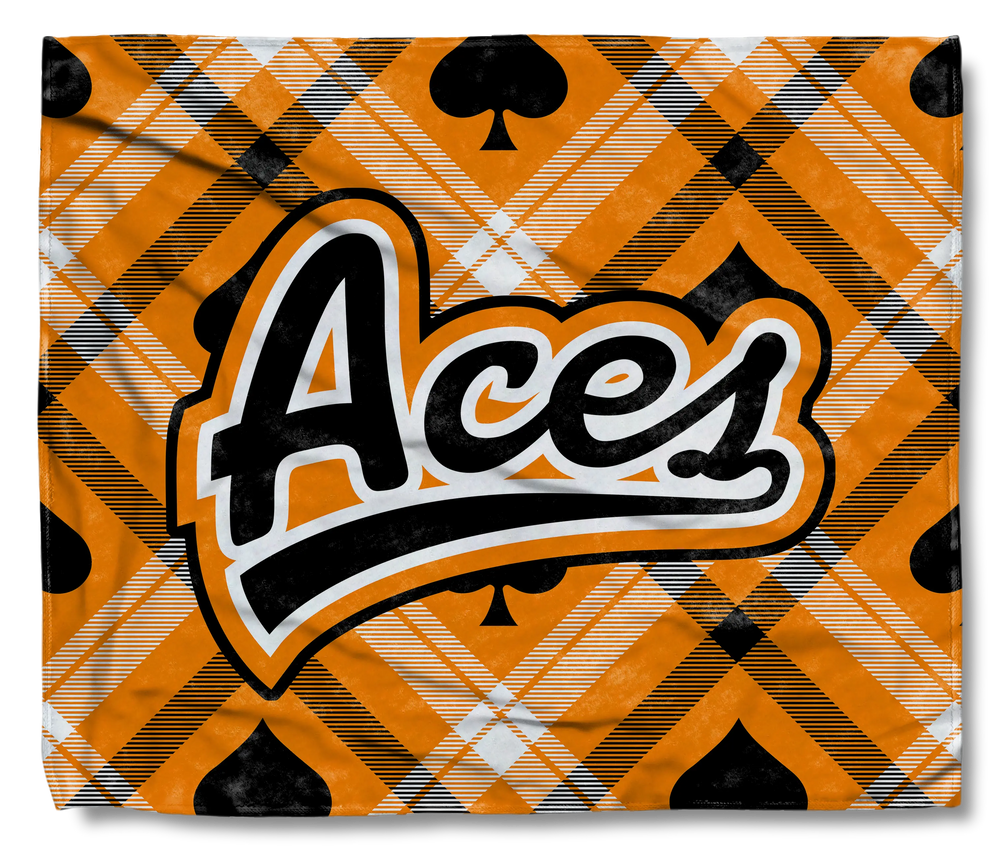 AC Aces Plaid Wrap