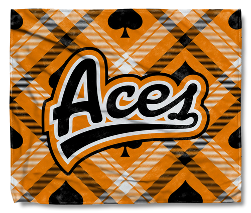 AC Aces Plaid Wrap