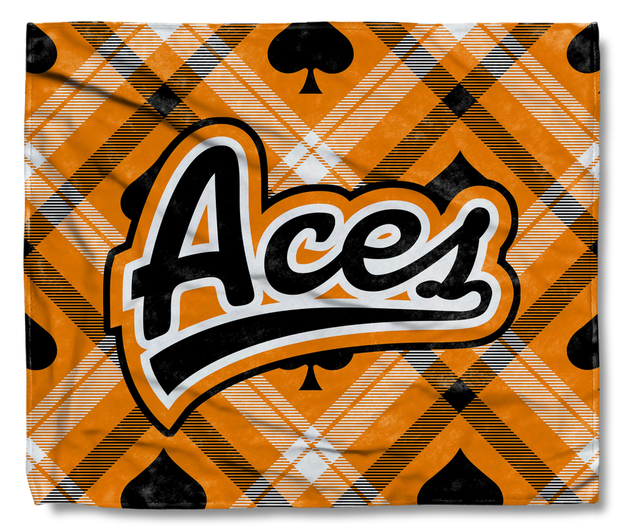 AC Aces Plaid Wrap
