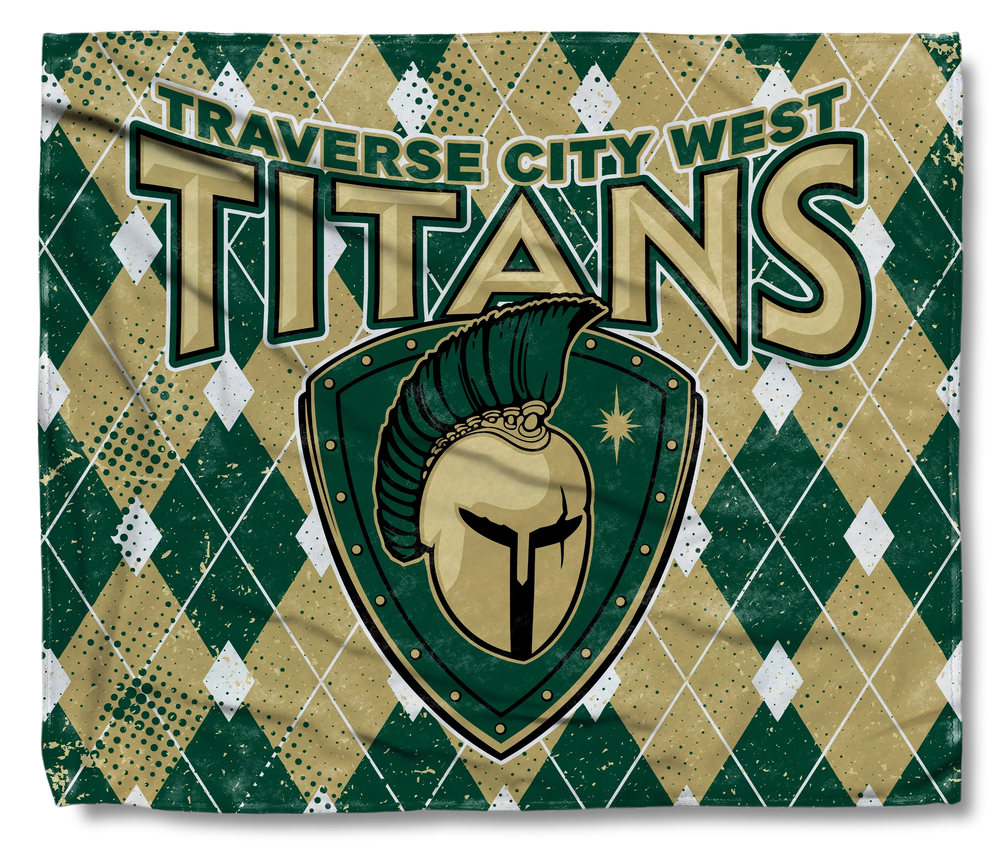 TC West Titans Argyle Cozy