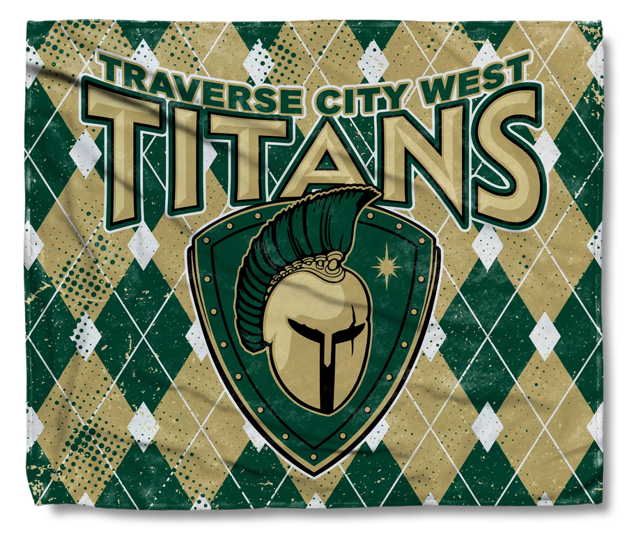 TC West Titans Argyle Cozy