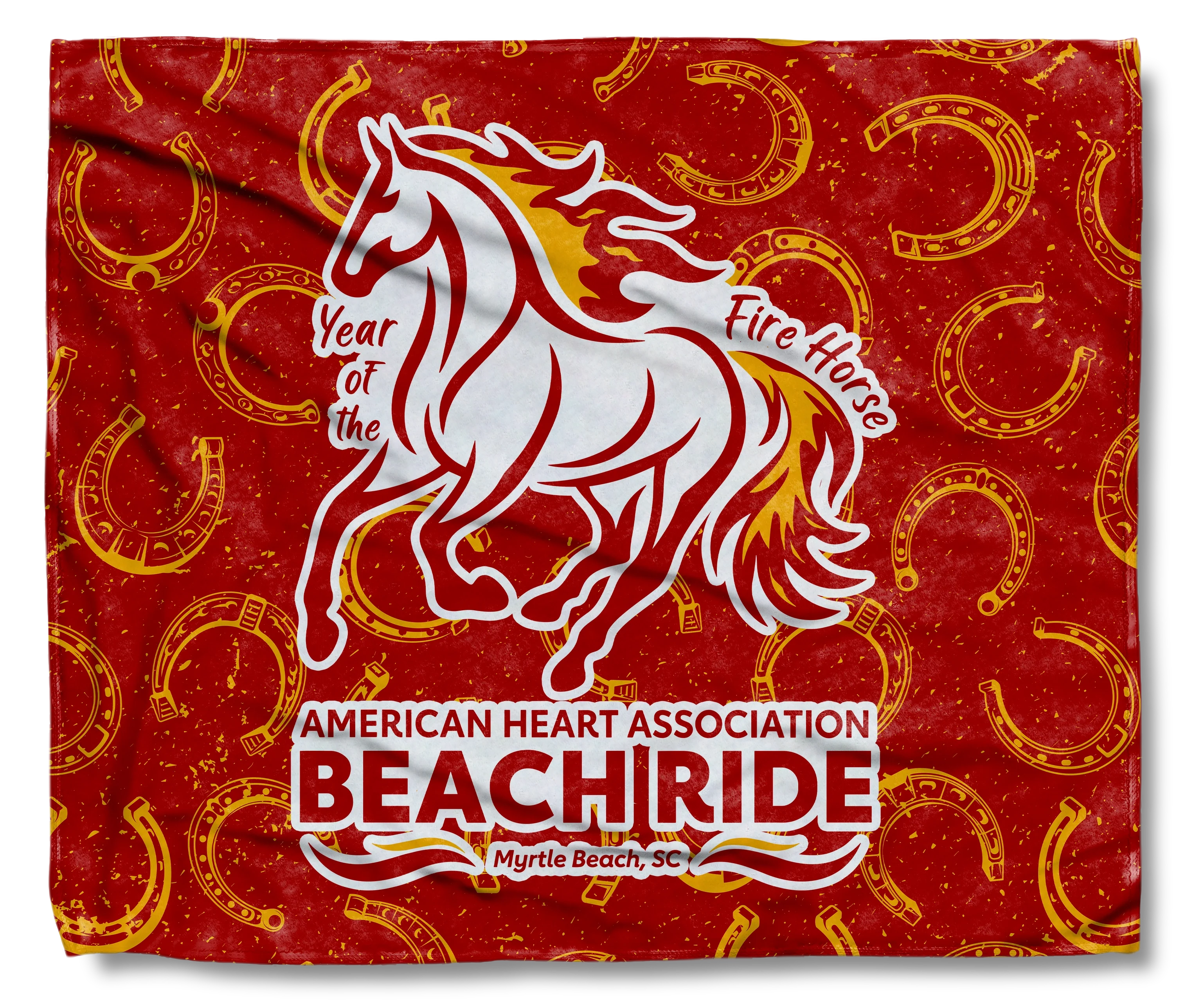 The Lucky Horseshoe Blanket