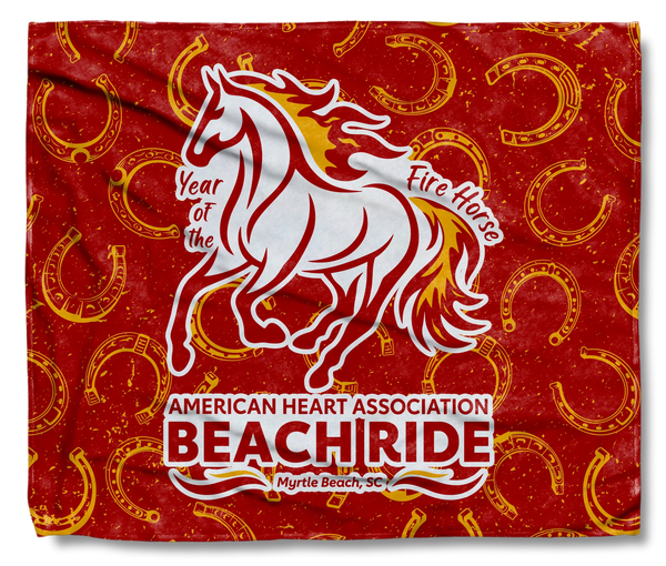 The Lucky Horseshoe Blanket
