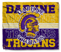 DHS Trojan Banner Blanket
