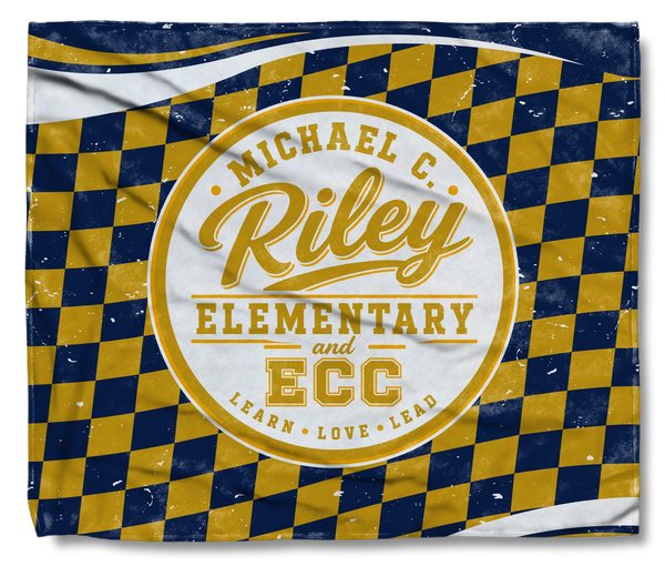 Riley Spirit Checkered Blanket