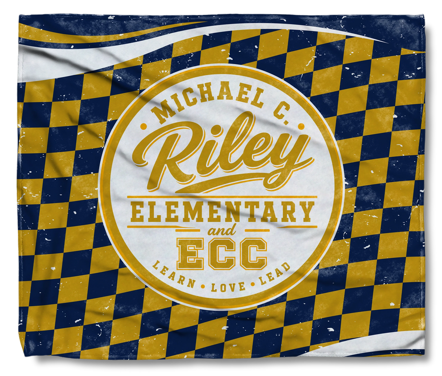 Riley Spirit Checkered Blanket