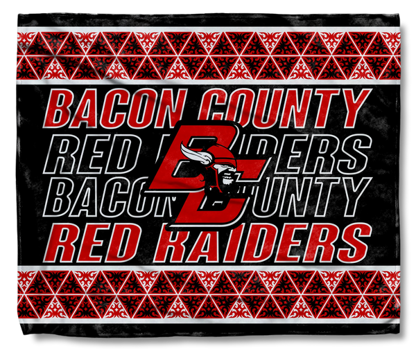 Bacon County Red Raiders (Red Font)