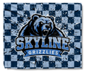 The Skyline Grizzlies Bear Checkered