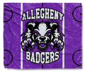 The Allegheny Badgers Hockey Throw