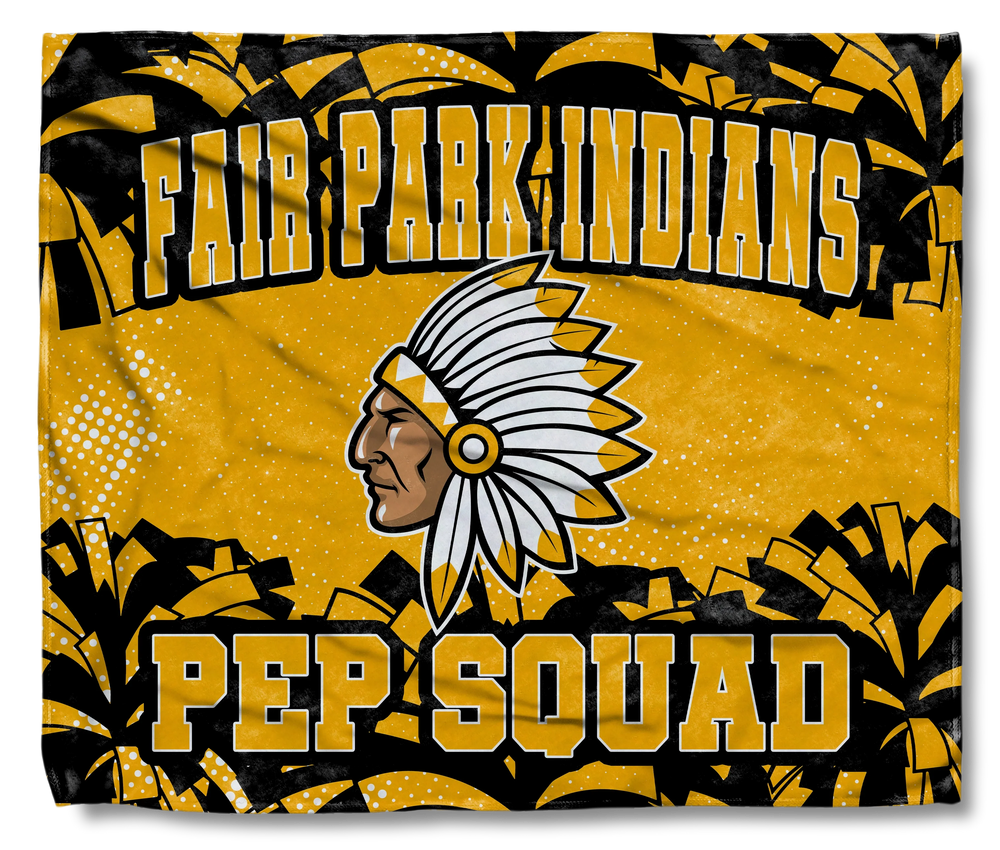 The Fair Park Indians Pep Squad Cheer Cozy