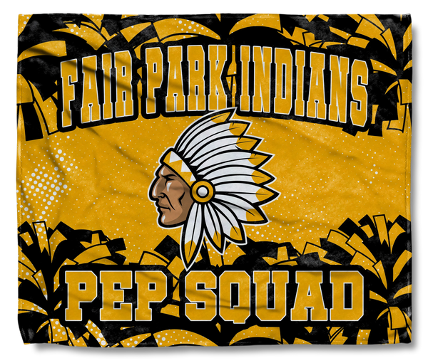 The Fair Park Indians Pep Squad Cheer Cozy