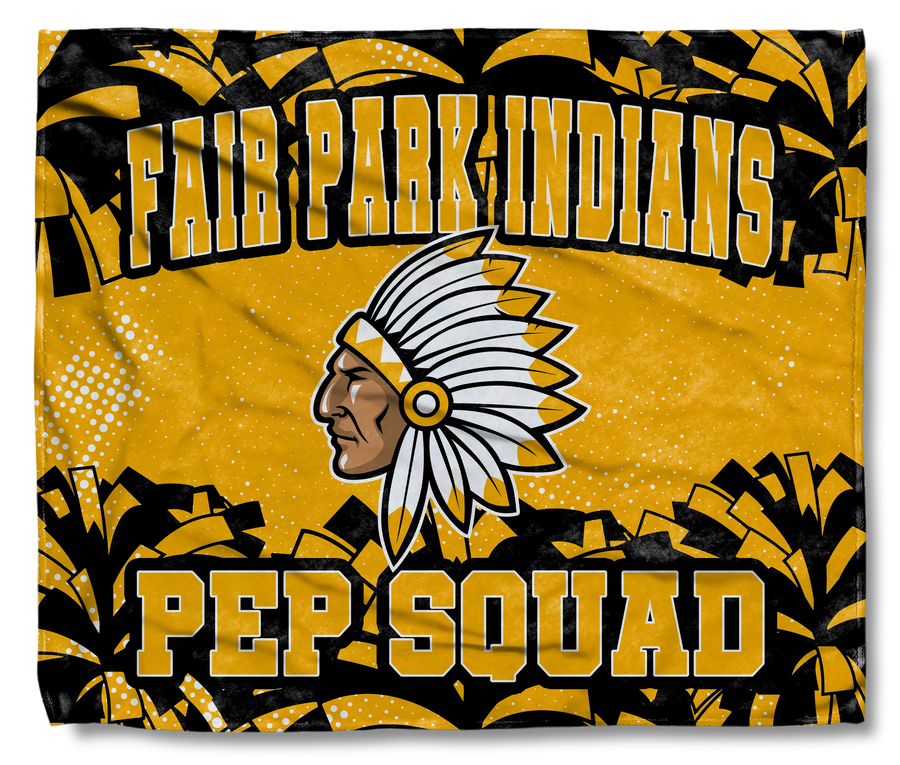 The Fair Park Indians Pep Squad Cheer Cozy