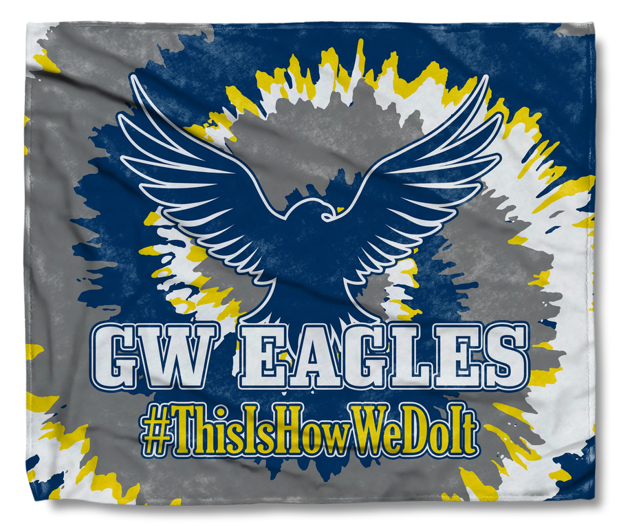 GW Eagles Blanket