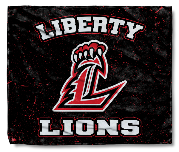 Lions ‘L’ Black Background