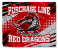 The PL Red Dragons Abstract Snuggler
