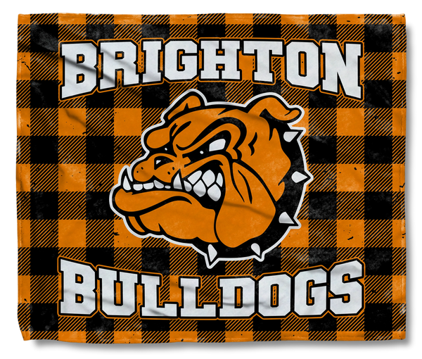 Brighton Baseball Plaid Throw