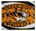 Lakewood Tigers Cheer Nation Blanket
