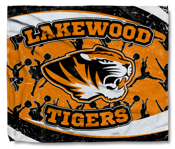 Lakewood Tigers Cheer Nation Blanket