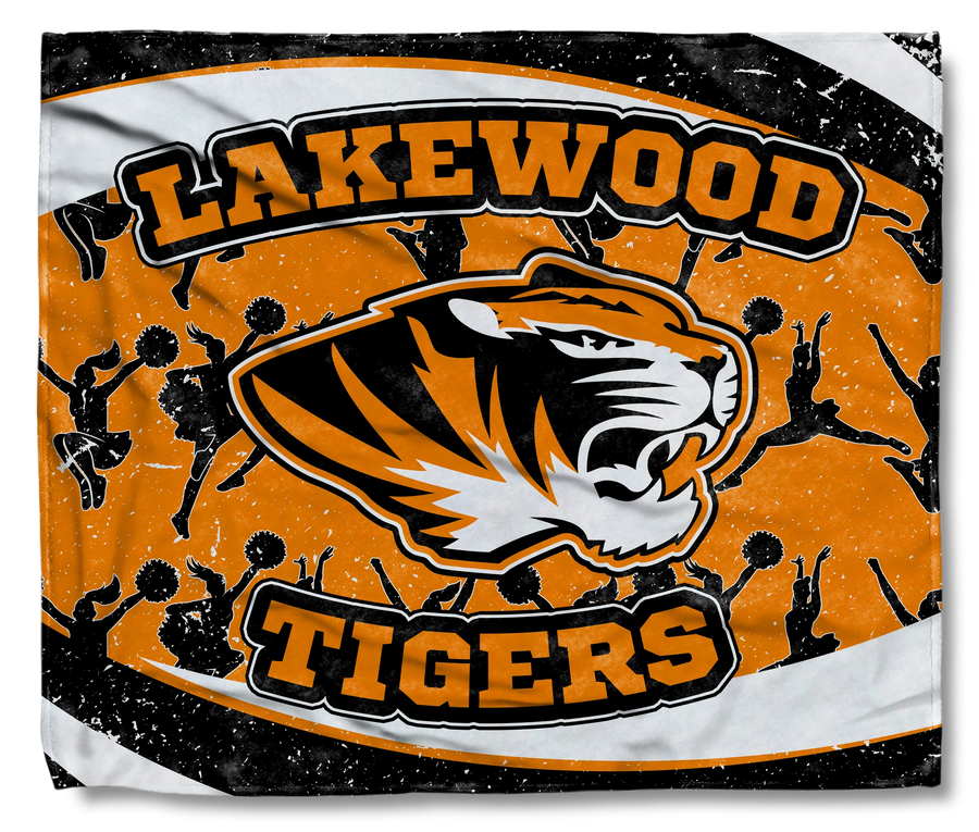 Lakewood Tigers Cheer Nation Blanket
