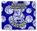 The RB Bulldogs Hoops Blanket
