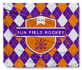 Sun Field Hockey Argyle Snuggler