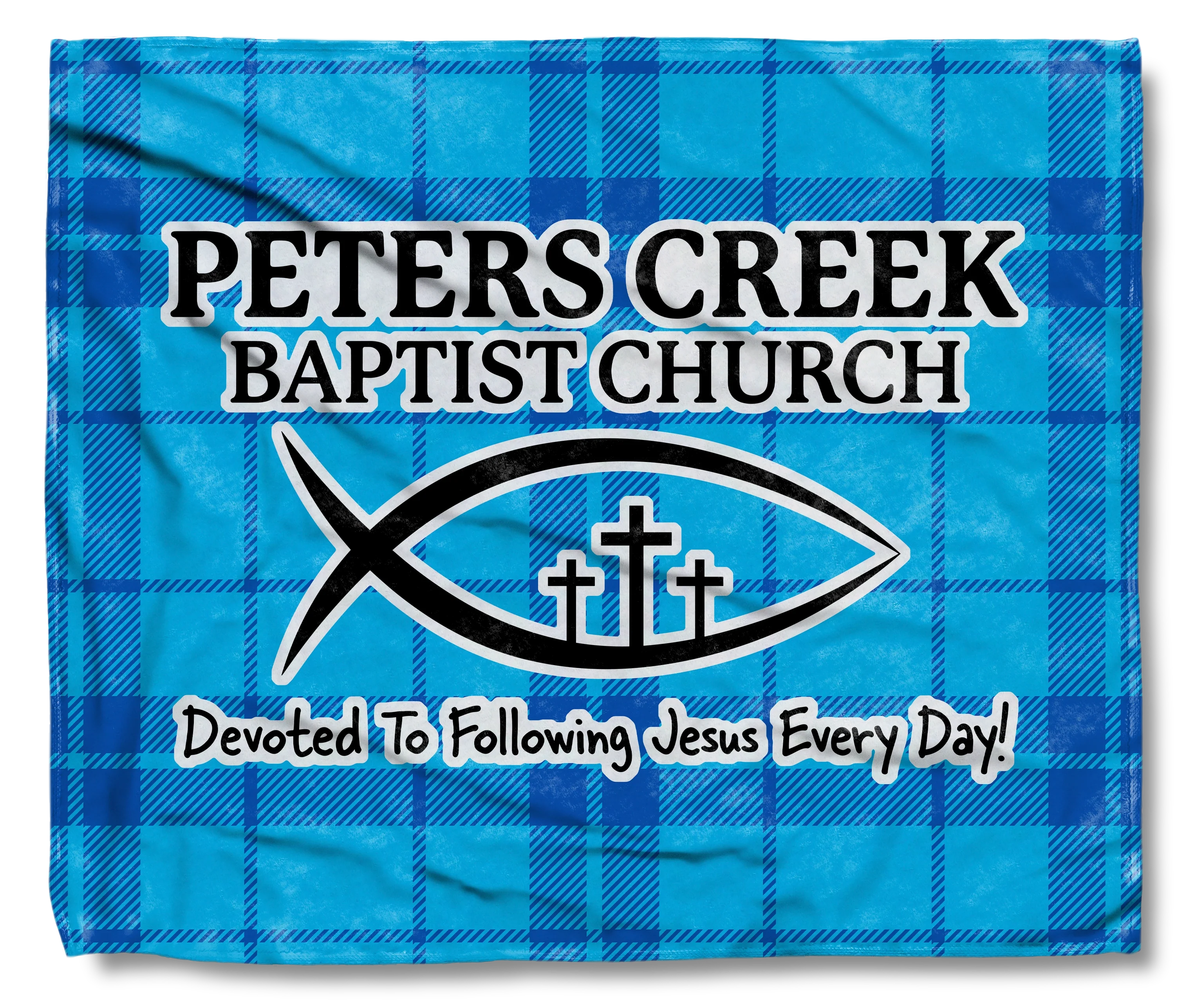 PCBC Plaid Wrap