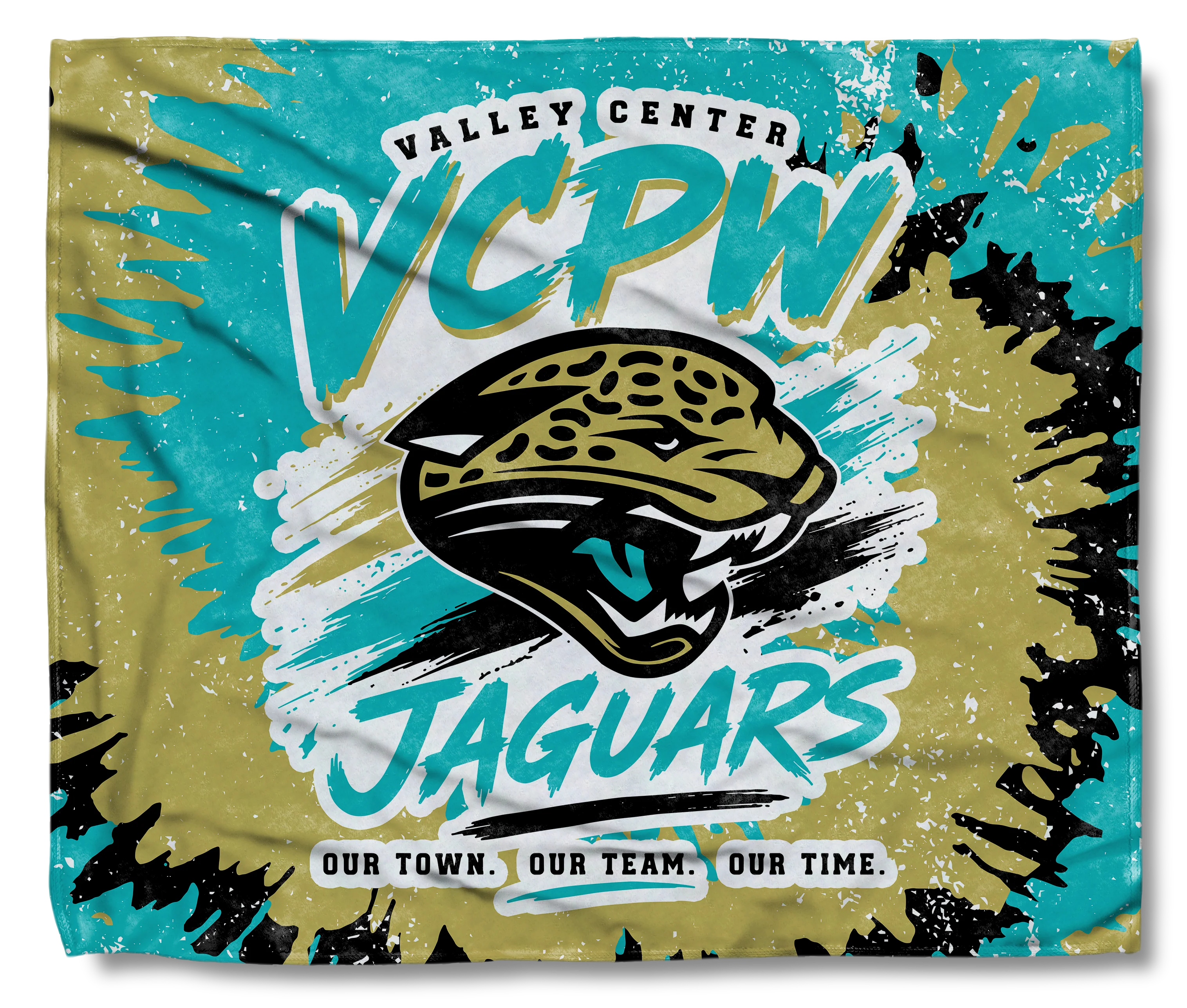 The VCPW Jaguars Swirl Snuggler