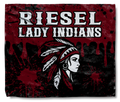 Riesel Lady Indians Splatter