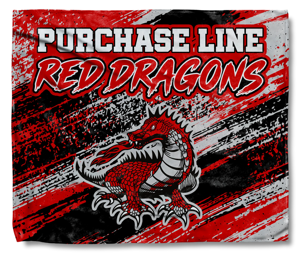 The PL Red Dragons Splatter Cozy