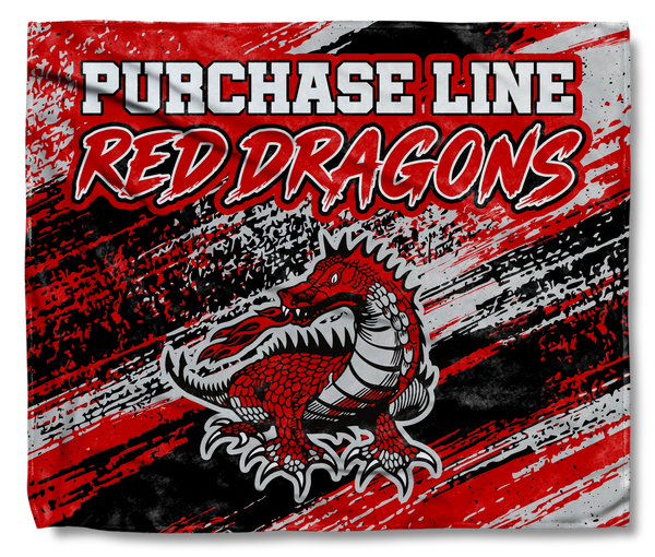 The PL Red Dragons Splatter Cozy