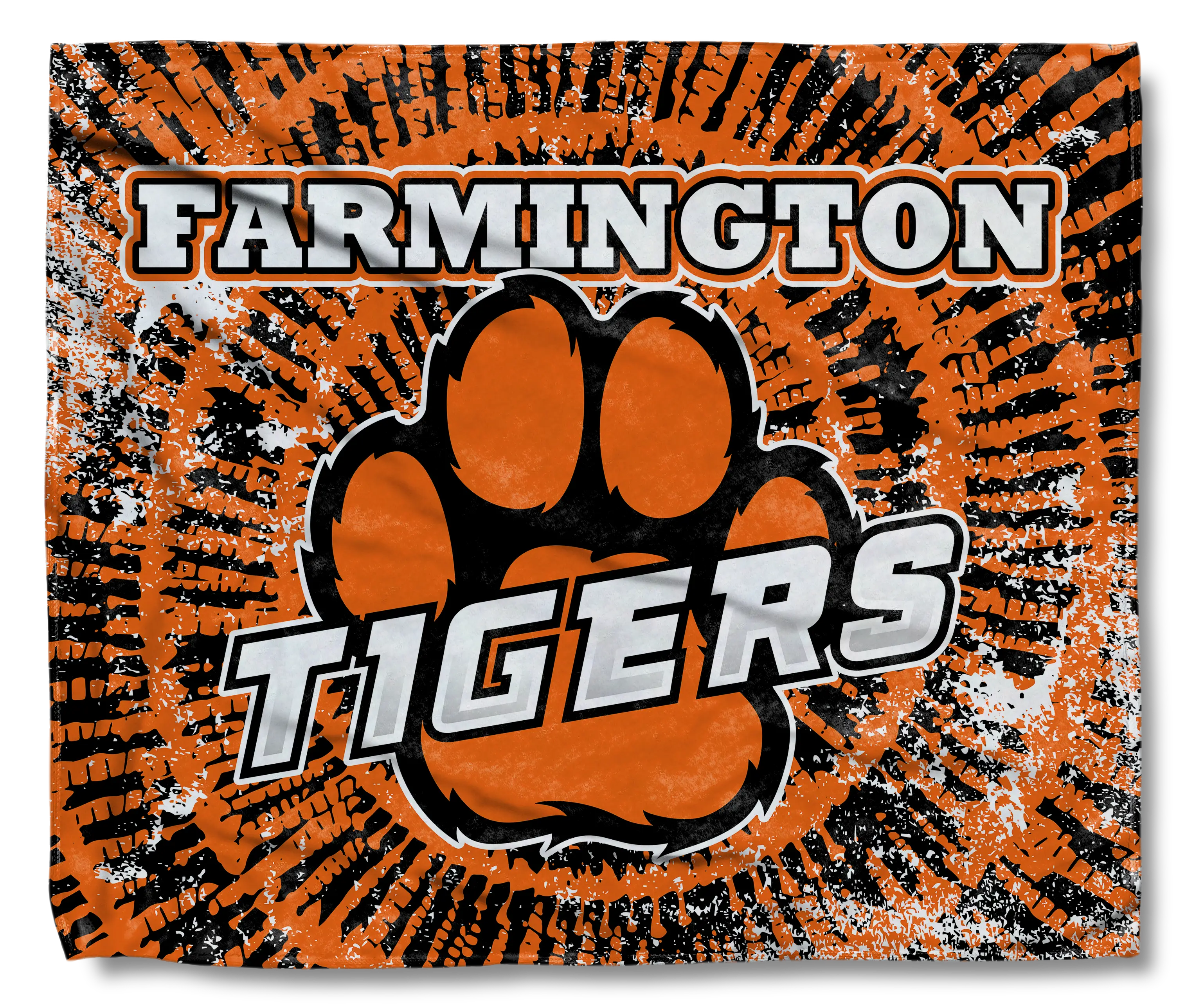 The FHS Sideline Cheer Tie-Dye Throw
