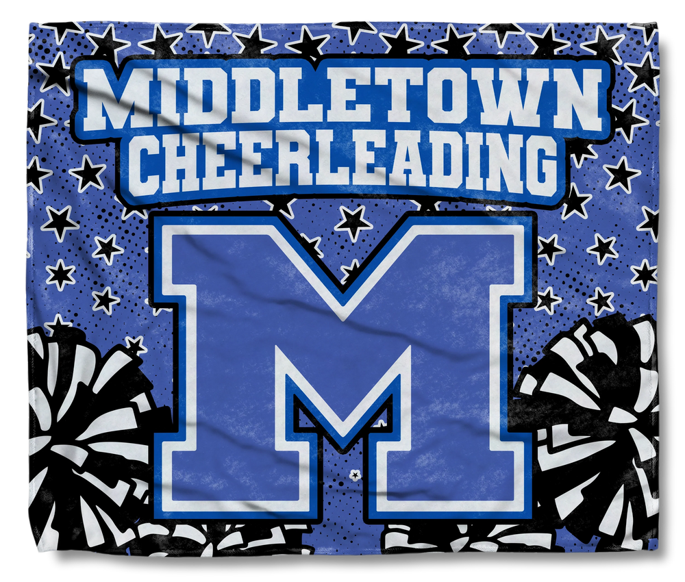 Middletown Cheerleading Blanket