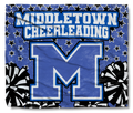 Middletown Cheerleading Blanket