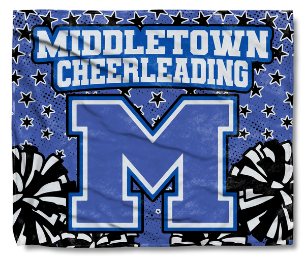 Middletown Cheerleading Blanket