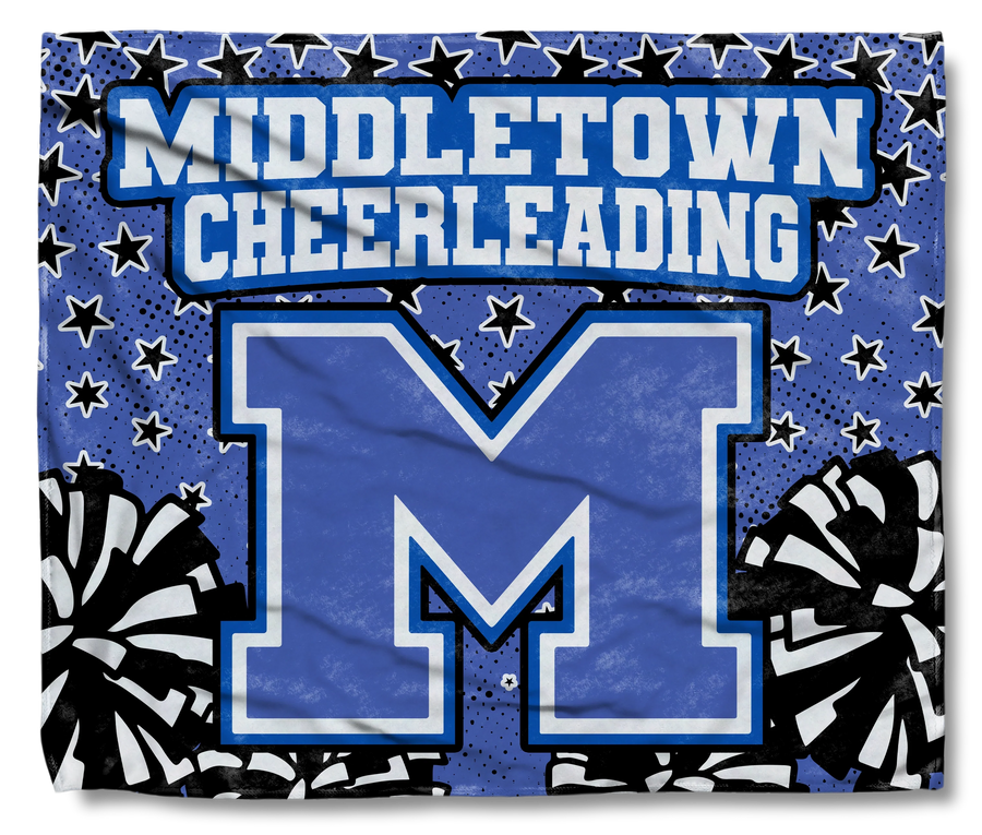 Middletown Cheerleading Blanket